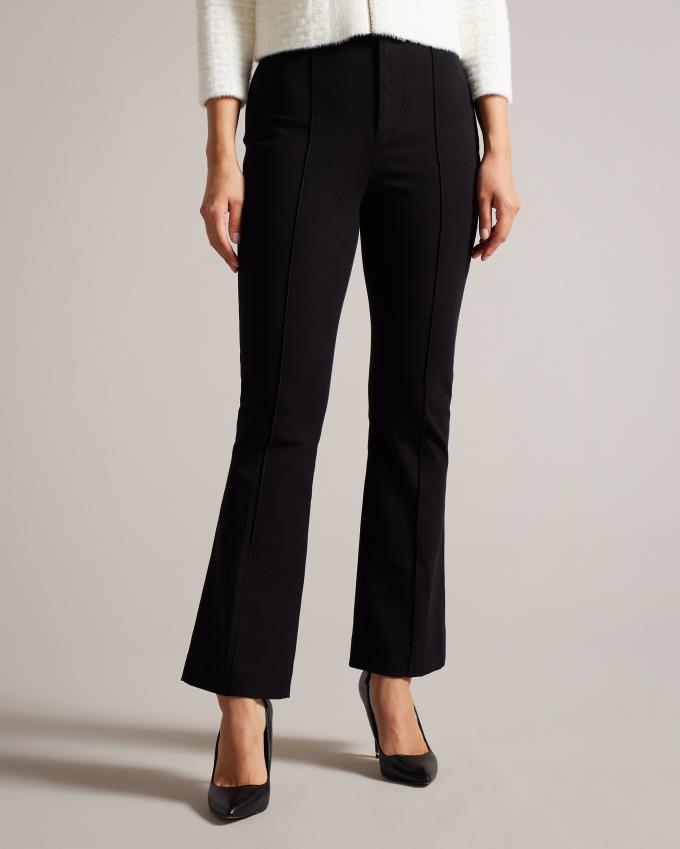 Pantalon Ted Baker Slim Fit Kick Flare Noir Femme | ADM-32328247